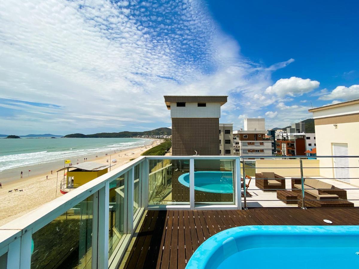 Appartement Infinito - Cobertura Frente Mar Com Piscina à Governador Celso Ramos Extérieur photo