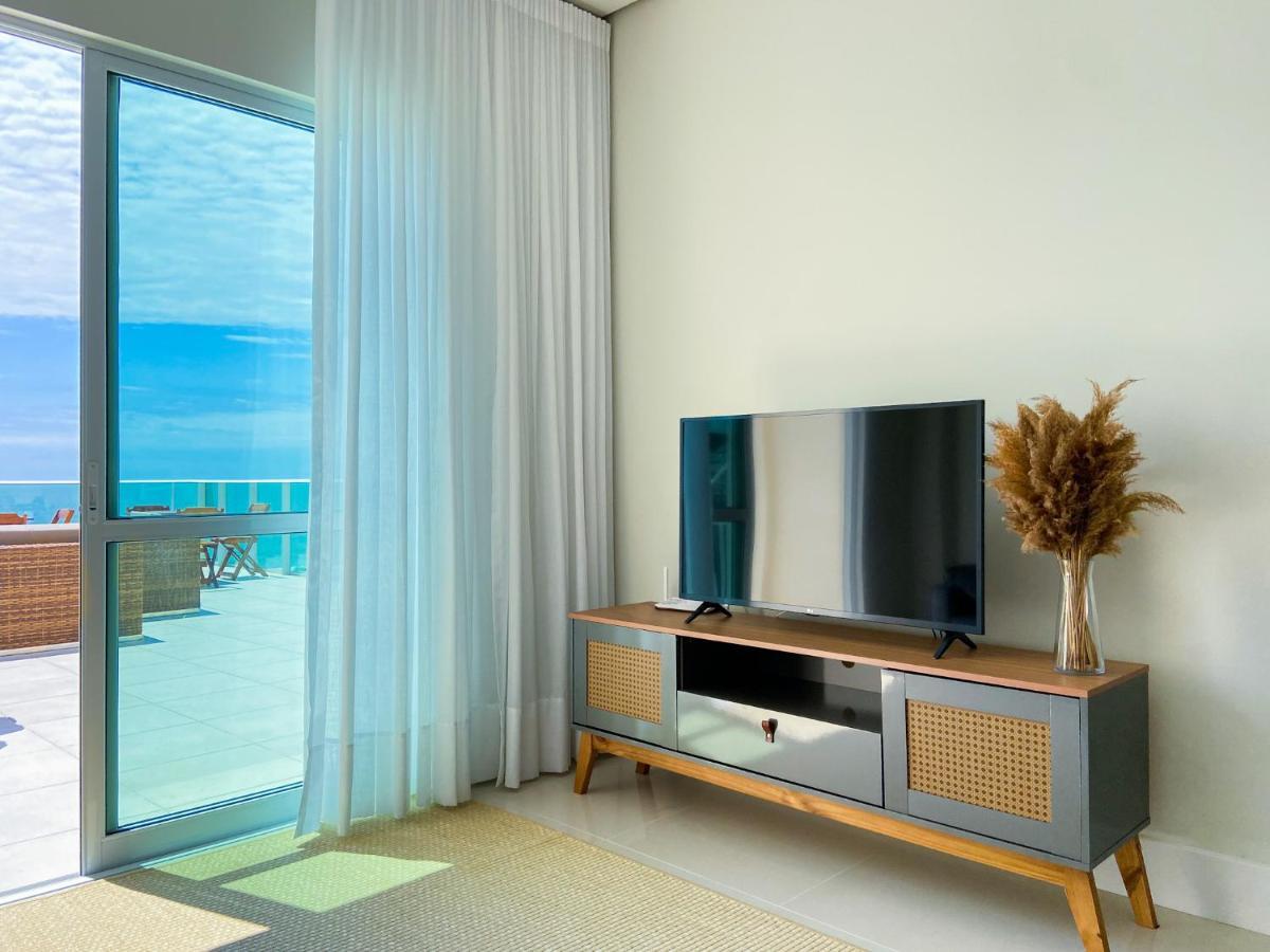 Appartement Infinito - Cobertura Frente Mar Com Piscina à Governador Celso Ramos Extérieur photo