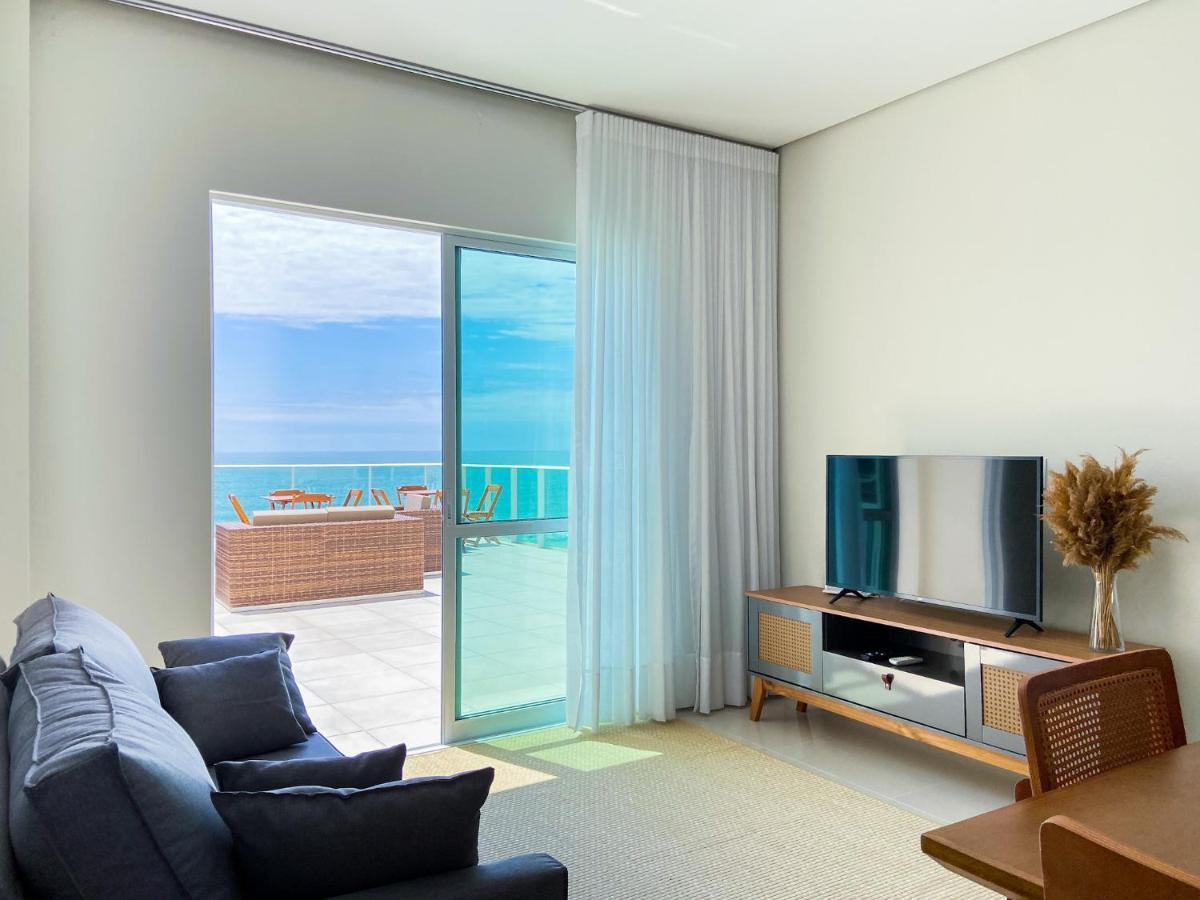 Appartement Infinito - Cobertura Frente Mar Com Piscina à Governador Celso Ramos Extérieur photo